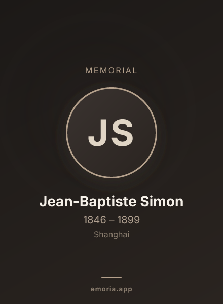 Memorial portrait of Jean-Baptiste Simon