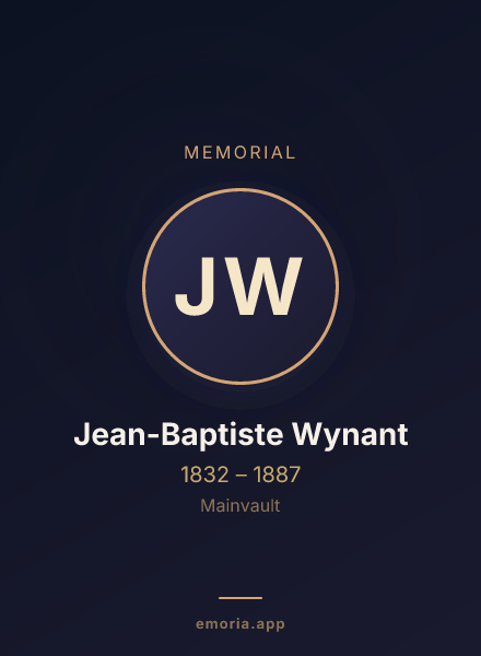 Memorial portrait of Jean-Baptiste Wynant