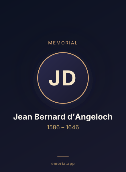 Memorial portrait of Jean Bernard d’Angeloch