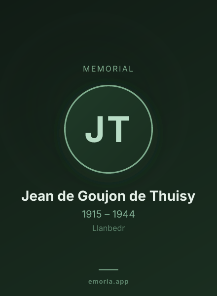 Memorial portrait of Jean de Goujon de Thuisy