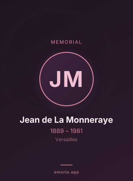 Memorial portrait of Jean de La Monneraye