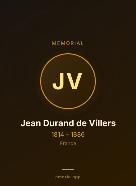 Memorial portrait of Jean Durand de Villers