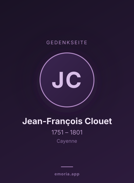 Gedenkportrait von Jean-François Clouet