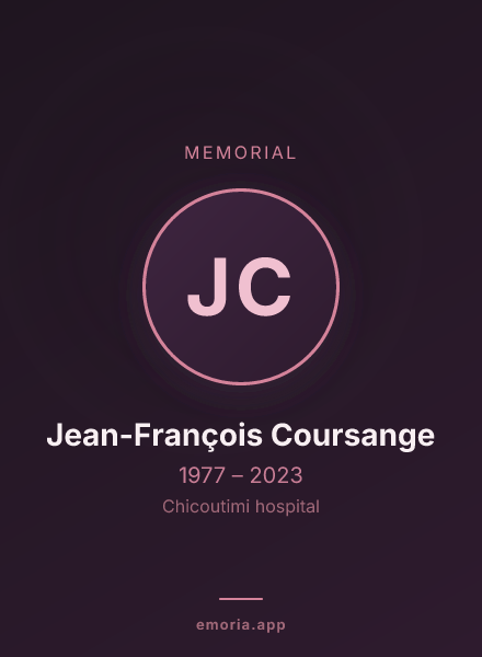 Memorial portrait of Jean-François Coursange