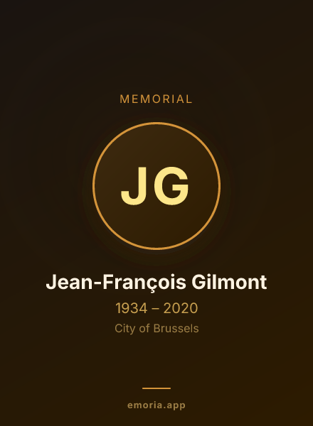 Memorial portrait of Jean-François Gilmont