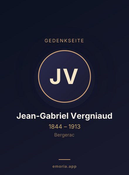 Gedenkportrait von Jean-Gabriel Vergniaud