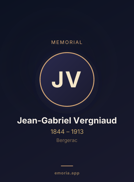 Memorial portrait of Jean-Gabriel Vergniaud