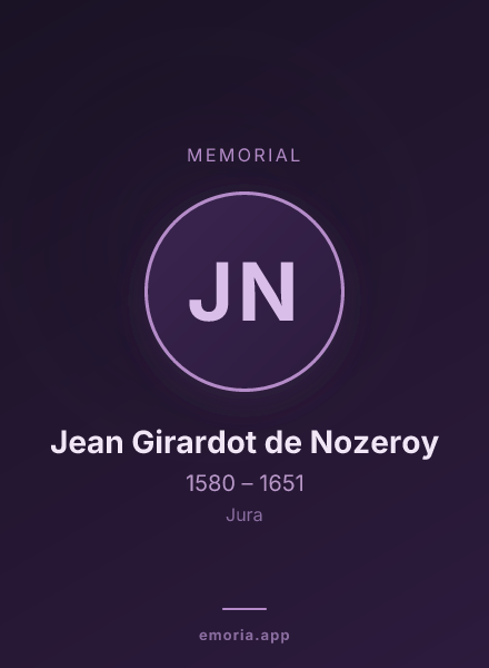 Memorial portrait of Jean Girardot de Nozeroy