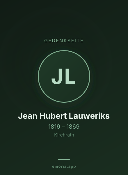 Gedenkportrait von Jean Hubert Lauweriks