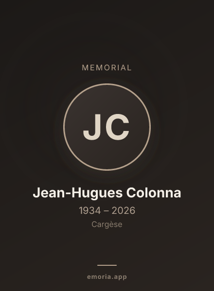 Memorial portrait of Jean-Hugues Colonna