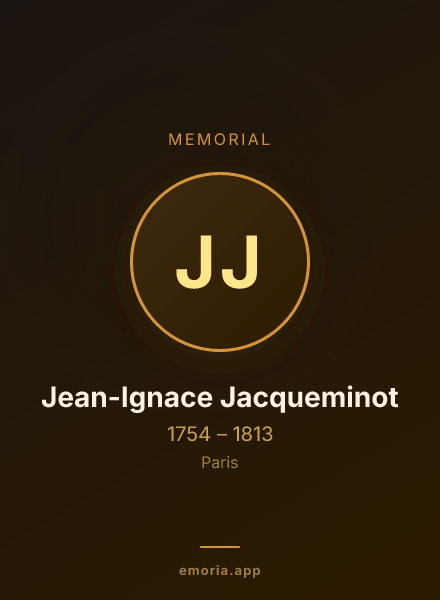 Memorial portrait of Jean-Ignace Jacqueminot