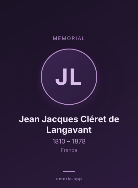 Memorial portrait of Jean Jacques Cléret de Langavant