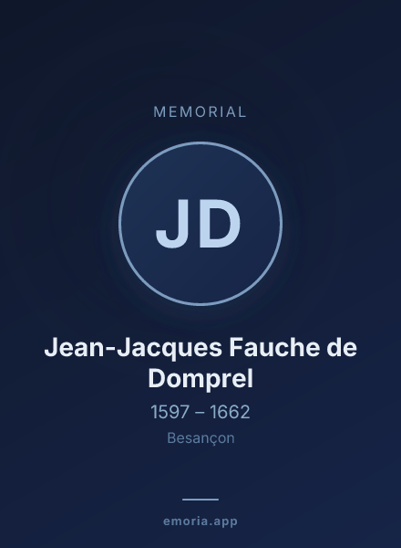 Memorial portrait of Jean-Jacques Fauche de Domprel
