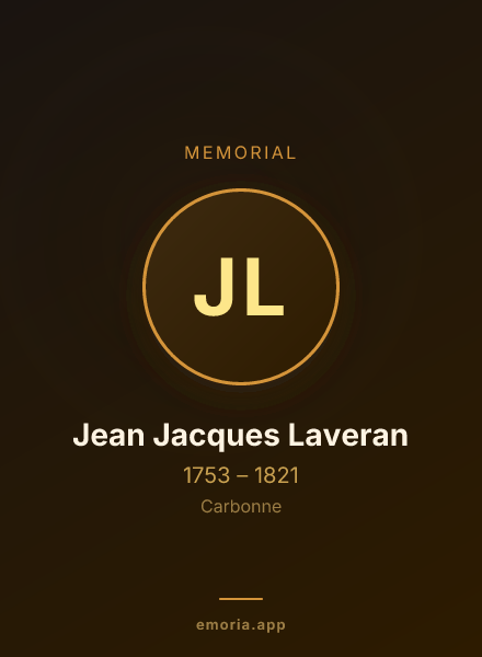 Memorial portrait of Jean Jacques Laveran