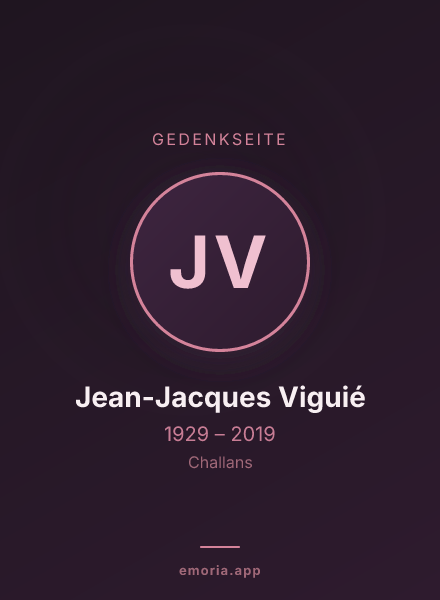 Gedenkportrait von Jean-Jacques Viguié