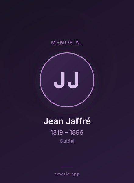 Memorial portrait of Jean Jaffré