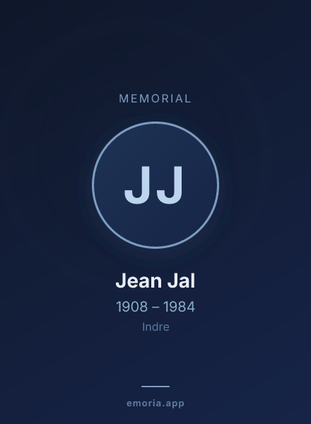 Memorial portrait of Jean Jal