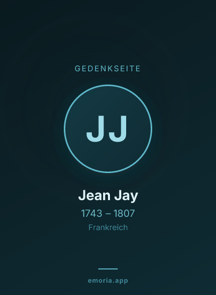 Gedenkportrait von Jean Jay