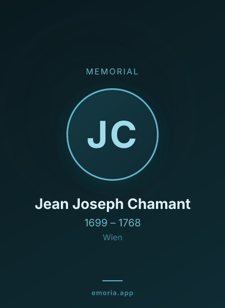 Memorial portrait of Jean Joseph Chamant