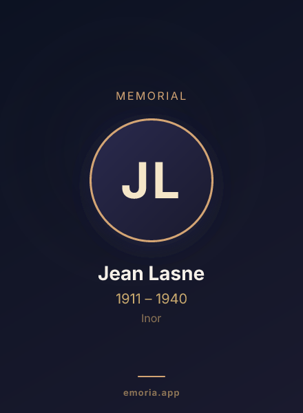 Memorial portrait of Jean Lasne
