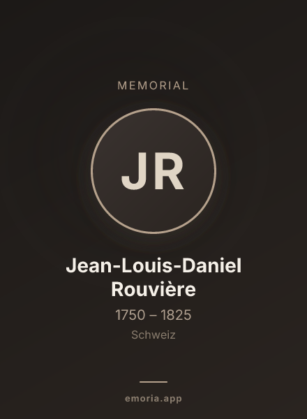 Memorial portrait of Jean-Louis-Daniel Rouvière