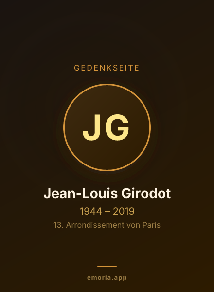 Gedenkportrait von Jean-Louis Girodot