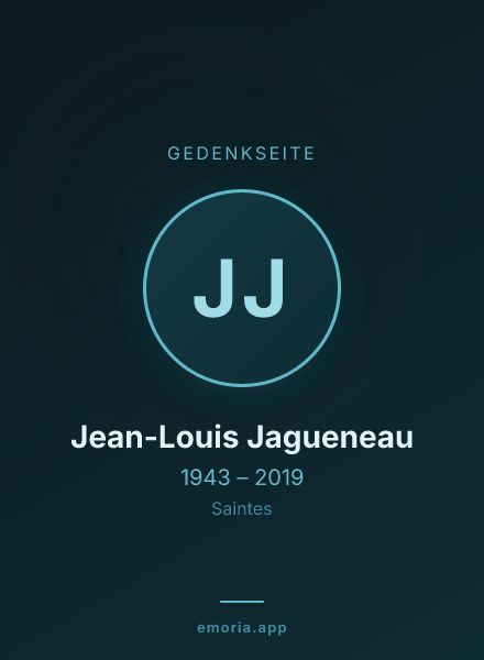 Gedenkportrait von Jean-Louis Jagueneau
