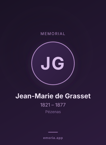 Memorial portrait of Jean-Marie de Grasset
