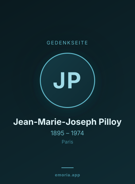 Gedenkportrait von Jean-Marie-Joseph Pilloy