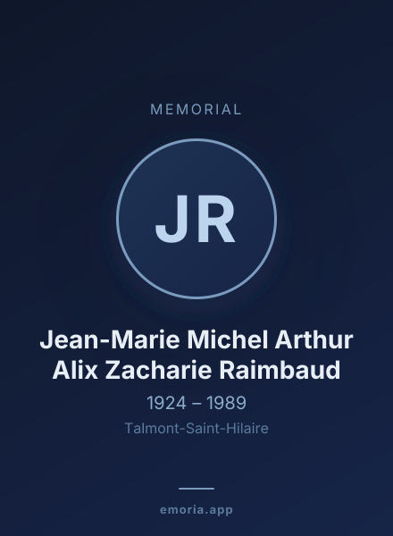 Memorial portrait of Jean-Marie Michel Arthur Alix Zacharie Raimbaud