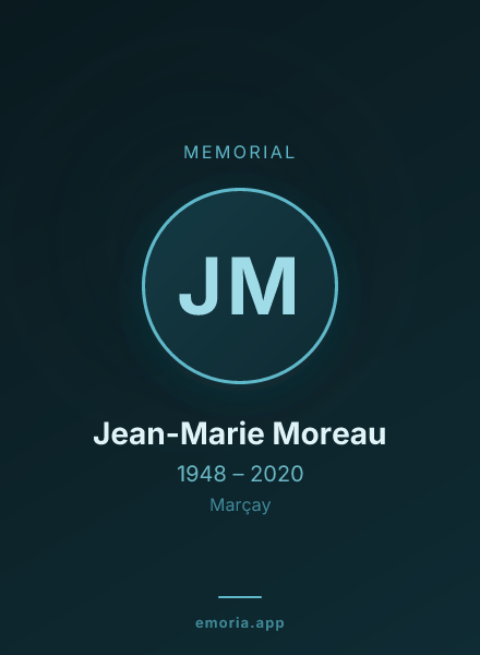 Memorial portrait of Jean-Marie Moreau
