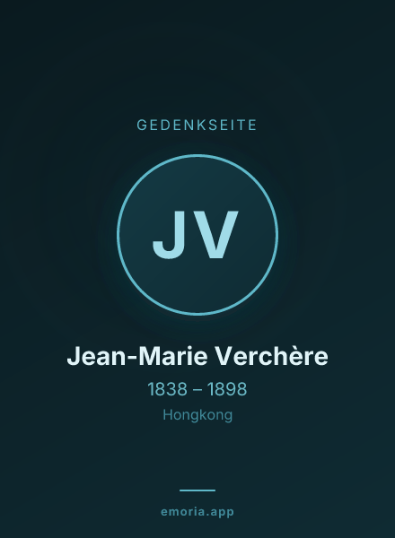 Gedenkportrait von Jean-Marie Verchère