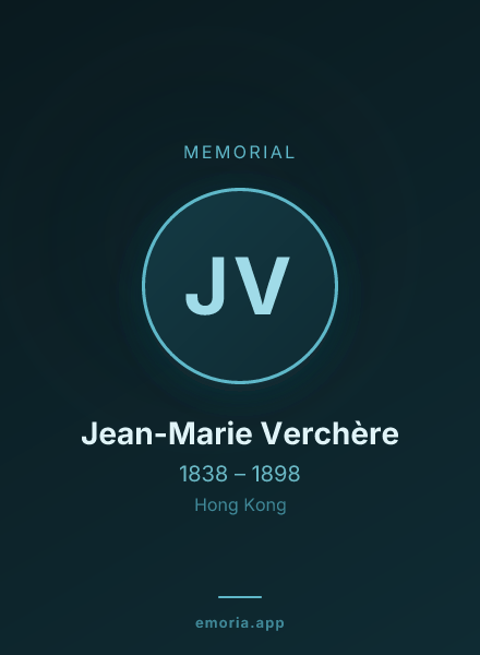 Memorial portrait of Jean-Marie Verchère