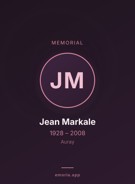 Memorial portrait of Jean Markale