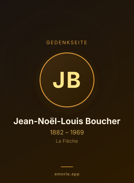 Gedenkportrait von Jean-Noël-Louis Boucher