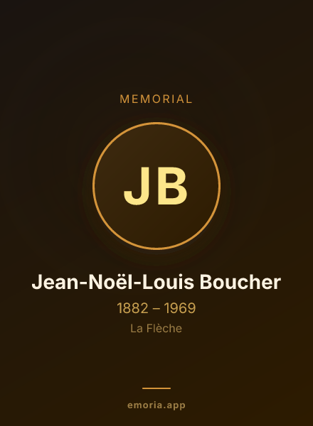 Memorial portrait of Jean-Noël-Louis Boucher
