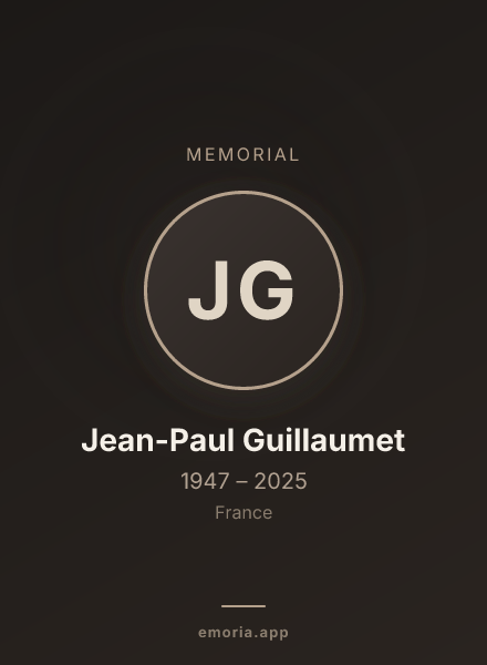 Memorial portrait of Jean-Paul Guillaumet