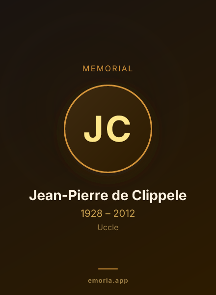 Memorial portrait of Jean-Pierre de Clippele