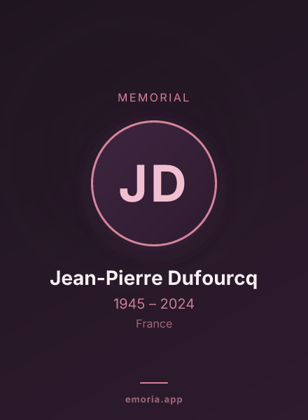 Memorial portrait of Jean-Pierre Dufourcq