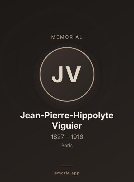 Memorial portrait of Jean-Pierre-Hippolyte Viguier