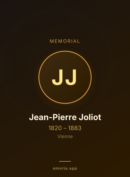 Memorial portrait of Jean-Pierre Joliot