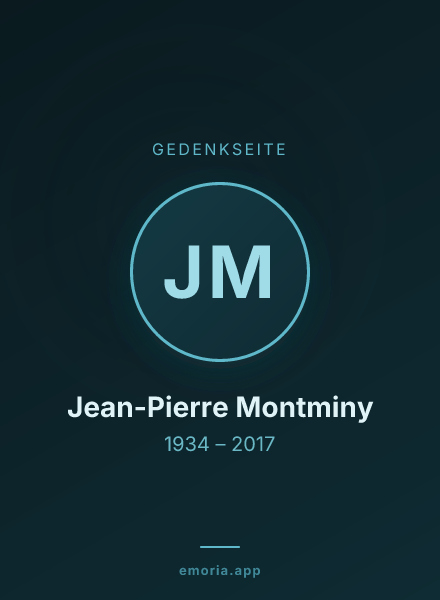 Gedenkportrait von Jean-Pierre Montminy