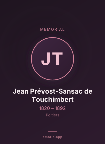 Memorial portrait of Jean Prévost-Sansac de Touchimbert