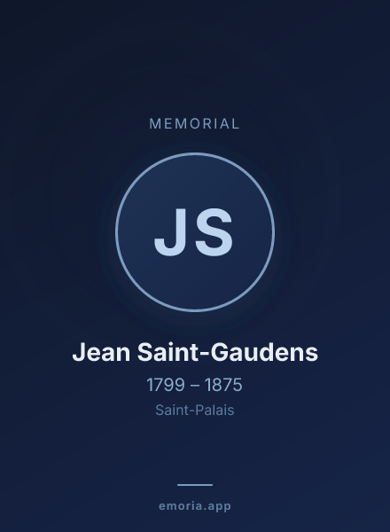 Memorial portrait of Jean Saint-Gaudens