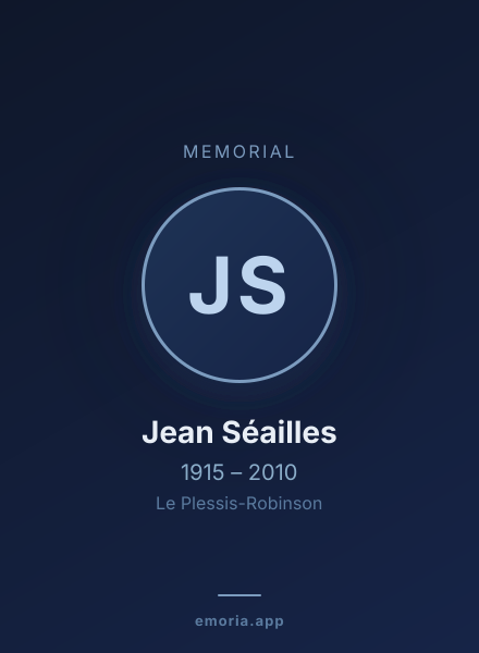 Memorial portrait of Jean Séailles