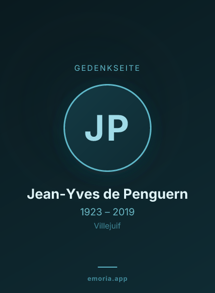 Gedenkportrait von Jean-Yves de Penguern