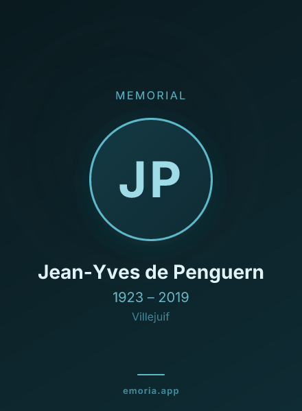 Memorial portrait of Jean-Yves de Penguern