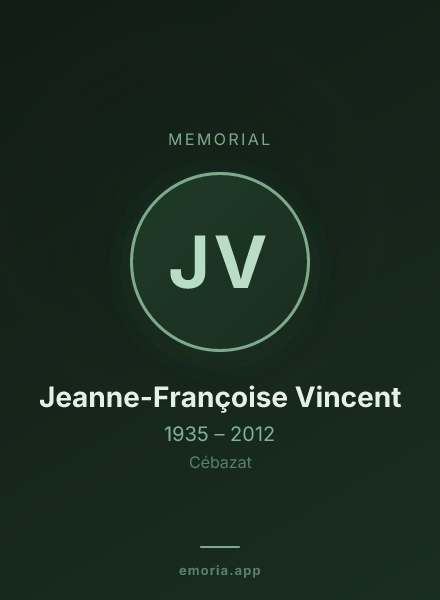 Memorial portrait of Jeanne-Françoise Vincent