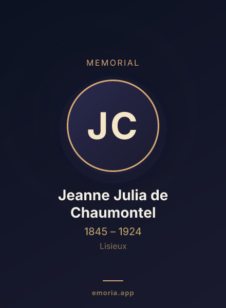Memorial portrait of Jeanne Julia de Chaumontel