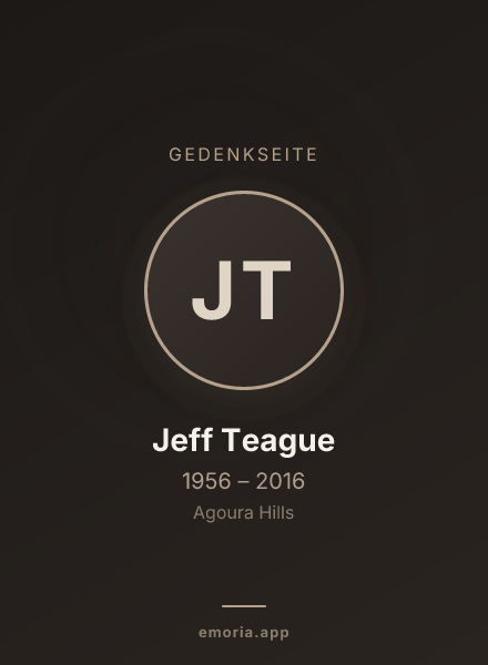 Gedenkportrait von Jeff Teague